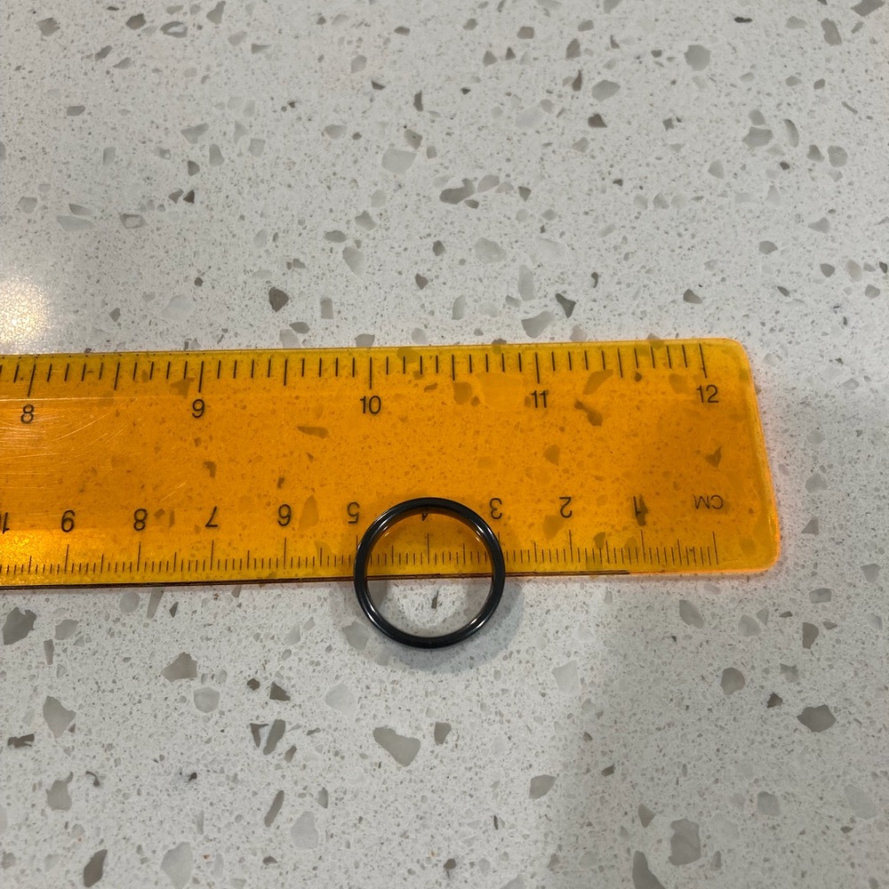 Black Ceramic Ring - image 3